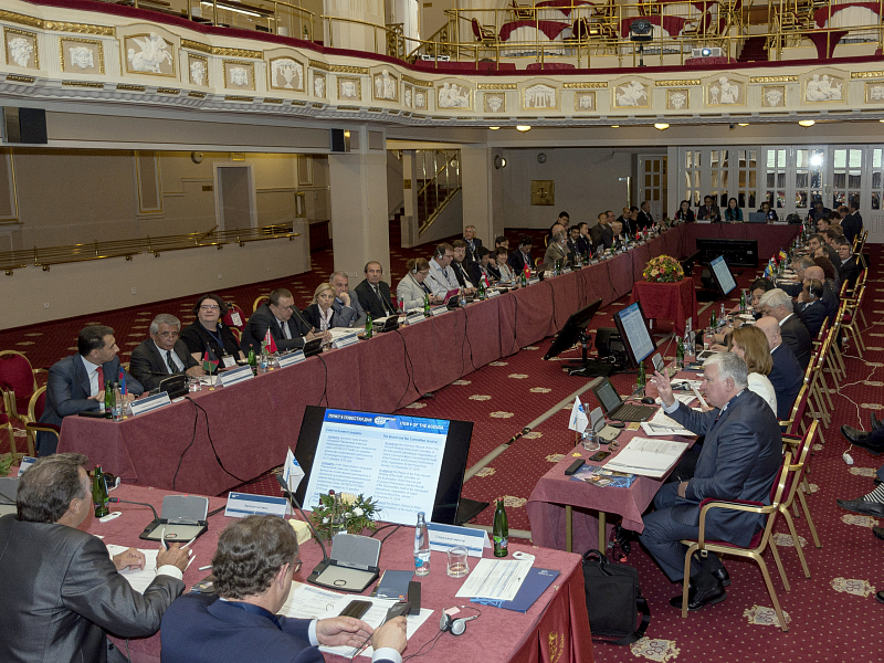Intersputnik's joint XLV session of the Board and 20th meeting of the Operations Committee