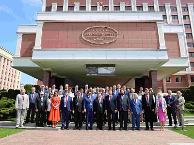 Intersputnik en la reunión del Consejo de Jefes de Comunicaciones de la RCC en Minsk.