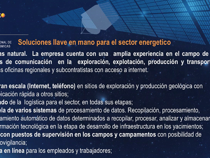 Primer webinar destinado a los representantes de agencias espaciales nacionales y reguladores de comunicaciones, operadores de satélites, fabricantes de equipos terrestres para comunicaciones por satélite de la región de América Latina