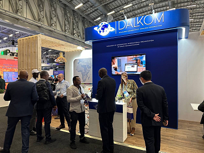 Intersputnik en coopération avec la société DalKom Somalia à l'exposition AfricaCom 2023 au Cape Town